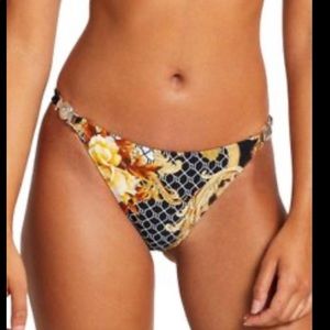 RIVER ISLAND mixed print bikini bottoms